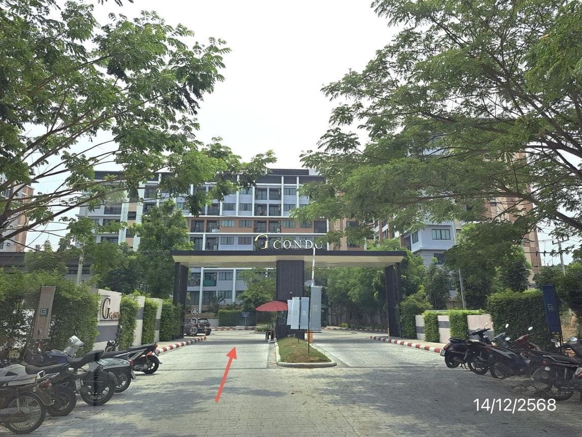 ขายคอนโด จี คอนโด เฟส 1 (G Condo Phase 1) ศรีราชา ชลบุรี 1 ห้องนอน 28.83 ตร.ม. ทำเลศักยภาพ ใกล้ห้างและแหล่งจ้างงาน ราคาคุ้มค่า