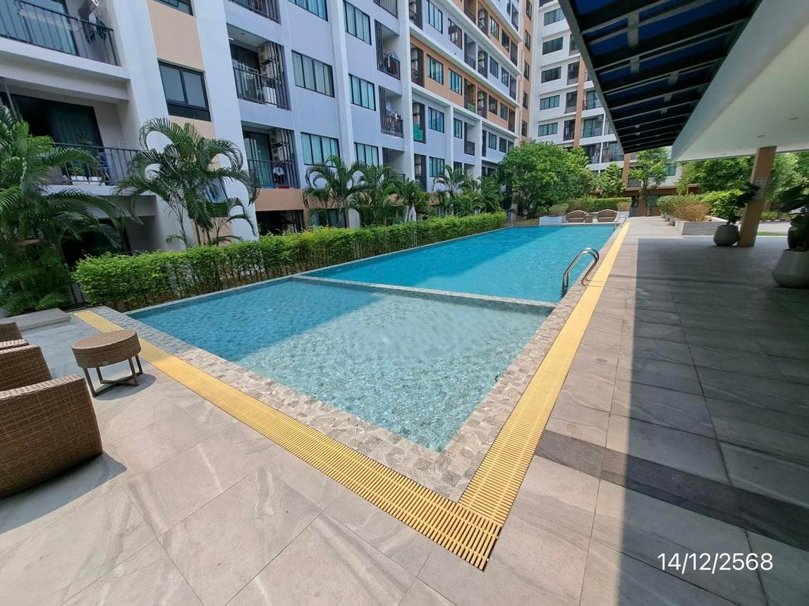 ขายคอนโด จี คอนโด เฟส 1 (G Condo Phase 1) ศรีราชา ชลบุรี 1 ห้องนอน 28.83 ตร.ม. ทำเลศักยภาพ ใกล้ห้างและแหล่งจ้างงาน ราคาคุ้มค่า