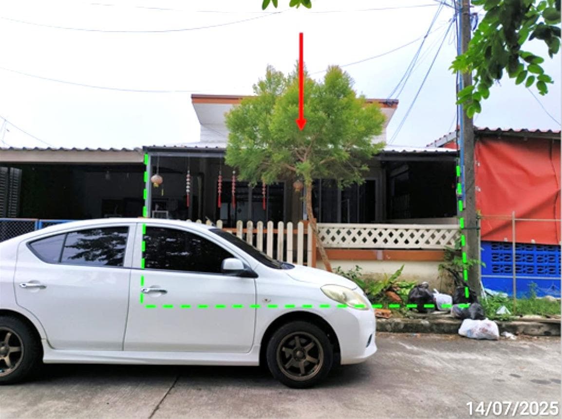 ขายทาวน์เฮ้าส์ การเคหะชุมชนระยอง ทับมา เมืองระยอง 2 ห้องนอน 2 น้ำ พื้นที่ 23.6 ตร.ว. ทำเลดีใกล้แหล่งชุมชน ราคาเพียง 1.2 ล้าน
