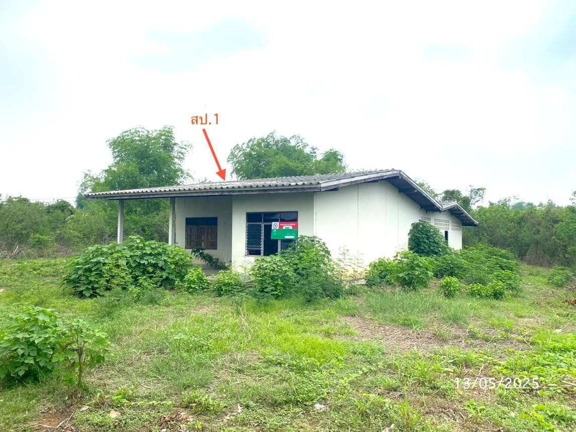บ้านเดี่ยว กลอนโด ด่านมะขามเตี้ย กาญจนบุรี พื้นที่กว้าง 73.9 ตร.ว. 2 ห้องนอน