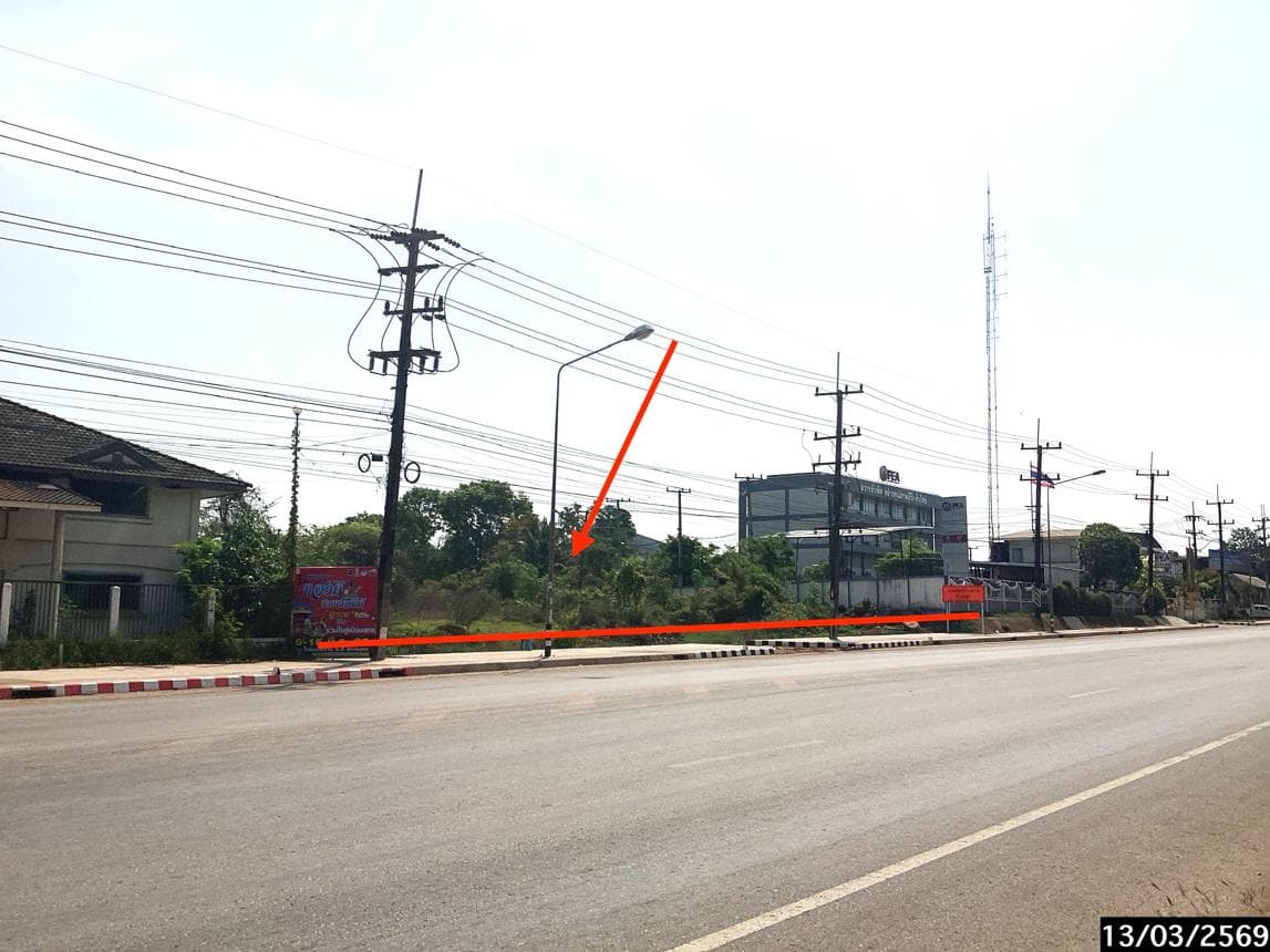 ขายที่ดินเปล่า ดงมะไฟ เมืองสกลนคร สกลนคร เนื้อที่ 17.4 ตร.ว.