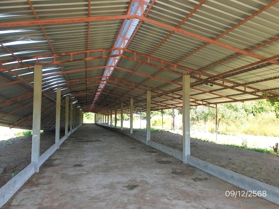 อาคารโรงงาน พื้นที่ 1208 ตร.ม. ทำเลศักยภาพ ล้อมแรด เถิน ลำปาง