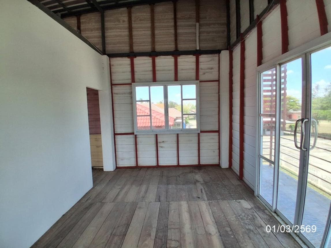 ขายบ้านเดี่ยว คูเมือง มหาชนะชัย ยโสธร 3 ห้องนอน สเปซกว้าง 180 ตร.ม. ทำเลสงบ ราคาล้านต้นๆ