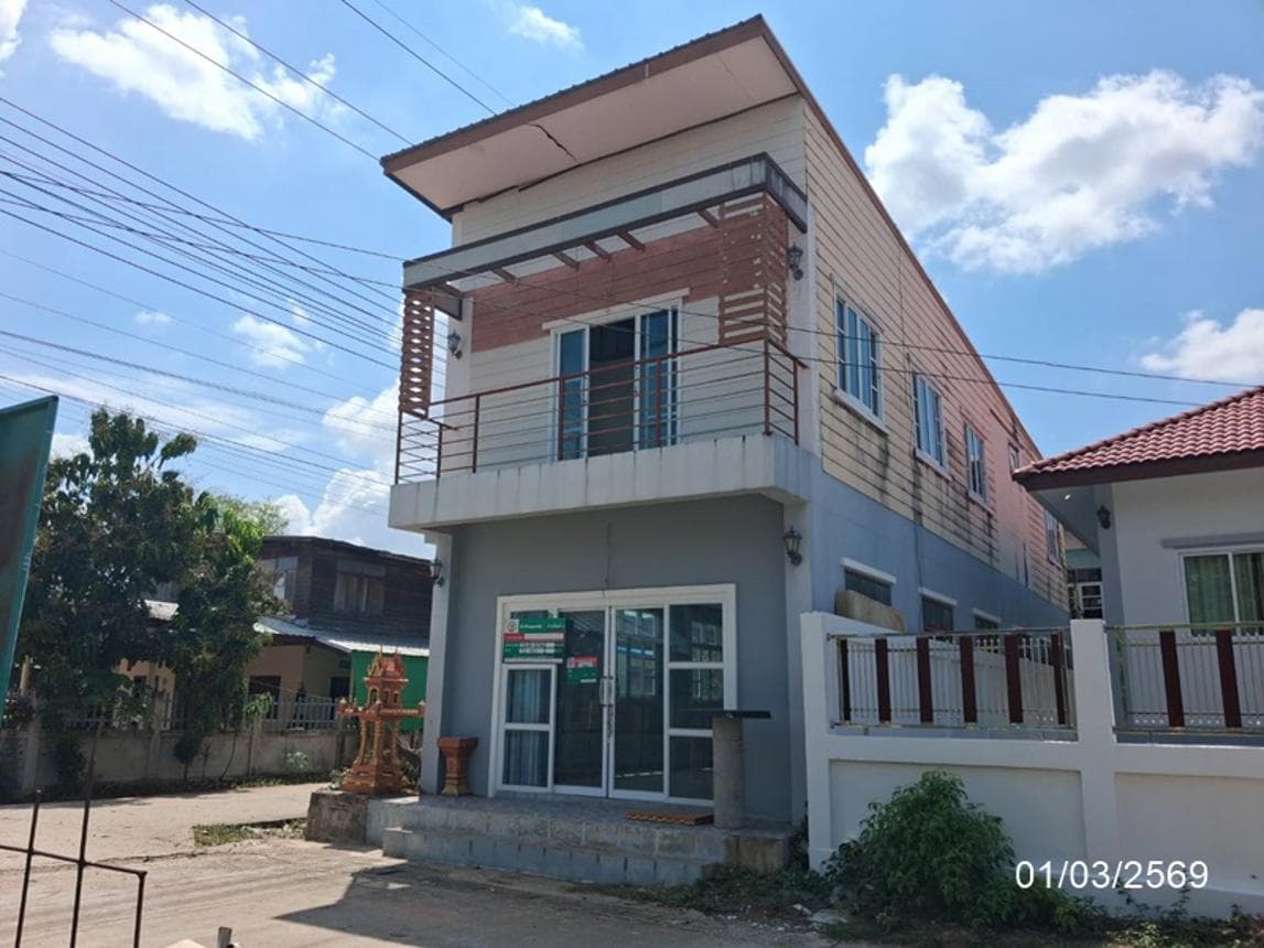 ขายบ้านเดี่ยว คูเมือง มหาชนะชัย ยโสธร 3 ห้องนอน สเปซกว้าง 180 ตร.ม. ทำเลสงบ ราคาล้านต้นๆ