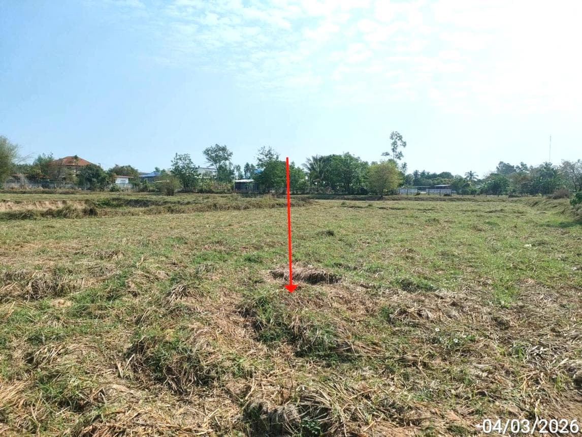 ขายที่ดินเปล่า รอบเมือง เมืองร้อยเอ็ด ร้อยเอ็ด เนื้อที่ 38.5 ตร.ว.