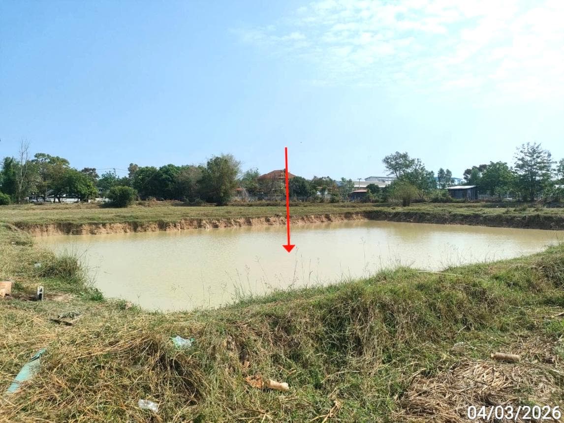 ขายที่ดินเปล่า รอบเมือง เมืองร้อยเอ็ด ร้อยเอ็ด เนื้อที่ 38.5 ตร.ว.