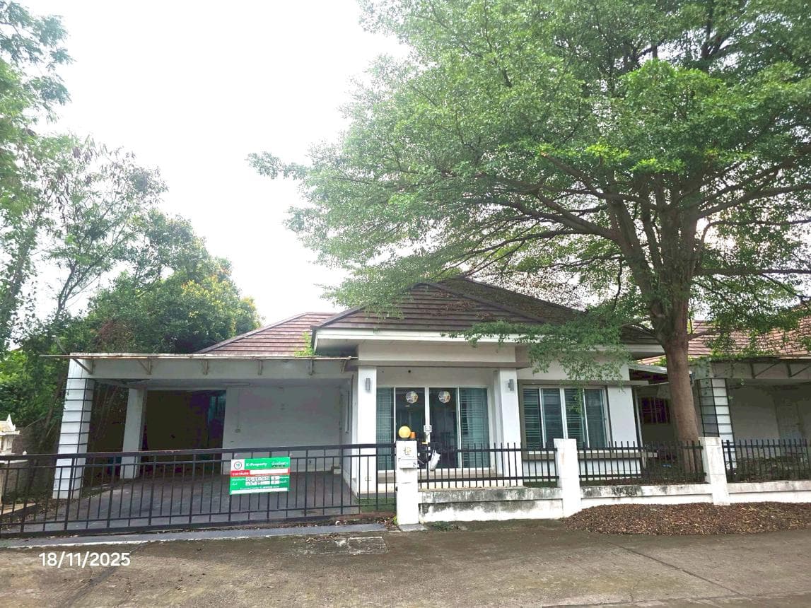 บ้านเดี่ยวโครงการเนเจอร์ วิลล์ บ้าน-กอก 3 ห้องนอน 2 ห้องน้ำ บนเนื้อที่ 63.7 ตร.ว. ทำเลดี บ้านเป็ด เมืองขอนแก่น จ.ขอนแก่น