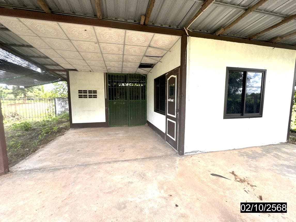 บ้านเดี่ยว พื้นที่ 63 ตร.ม. ทำเลศักยภาพ เมืองศรีไค วารินชำราบ อุบลราชธานี