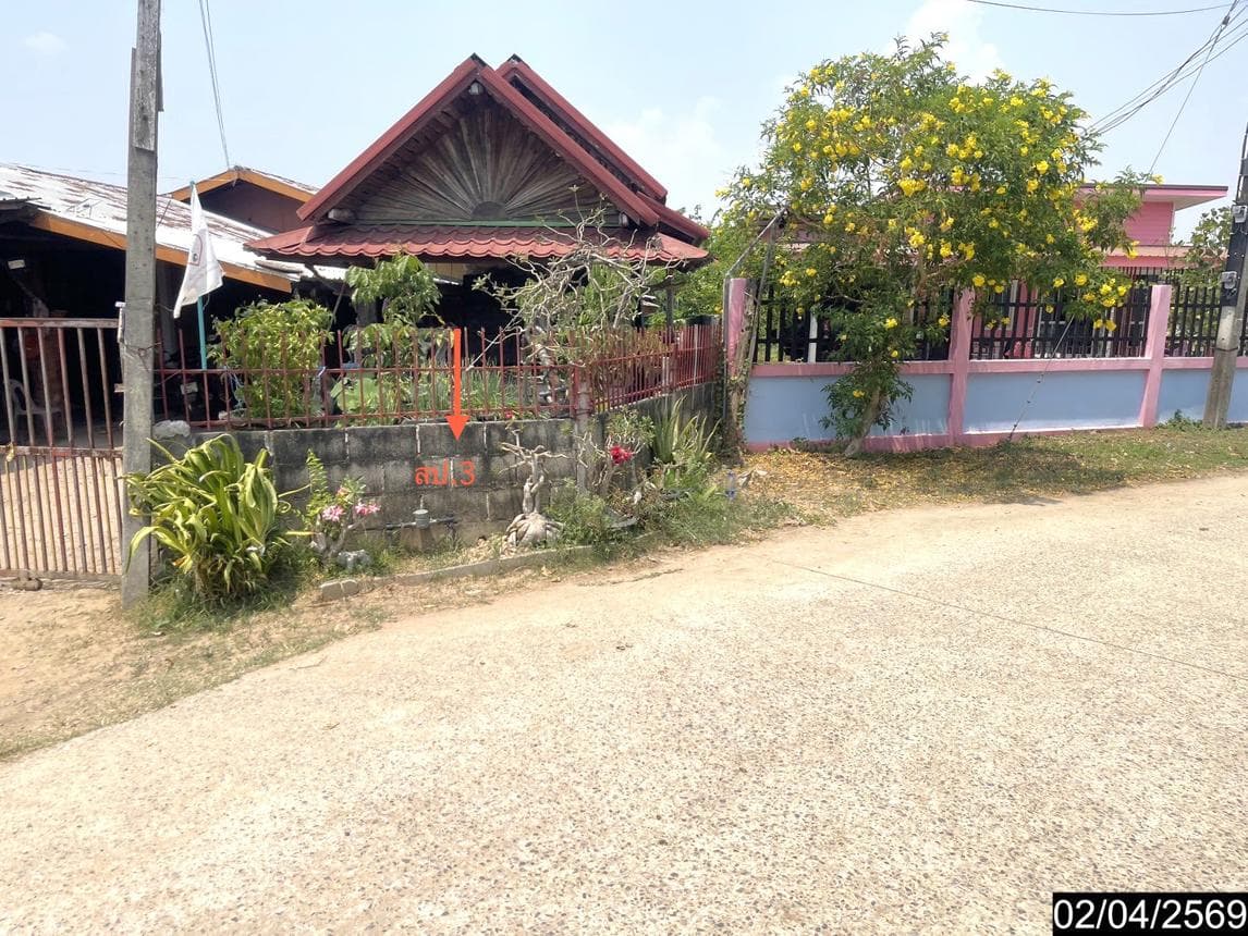 บ้านเดี่ยว หนองโน กระนวน ขอนแก่น 2 ห้องนอน 1 ห้องน้ำ พื้นที่ 133 ตร.ม. บนที่ดินขนาดใหญ่ 79.4 ตร.ว. ทำเลสงบเป็นส่วนตัว พื้นที่รอบบ้านกว้างขวาง ราคาพิเศษ 1.24 ล้าน