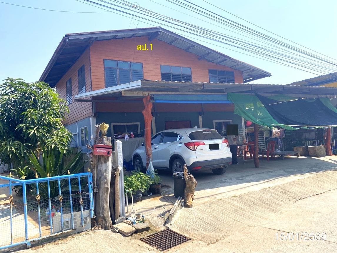ขายบ้านเดี่ยว กู่ทอง เชียงยืน มหาสารคาม 3 ห้องนอน พื้นที่ใช้สอย 207 ตร.ม. ทำเลสงบ
