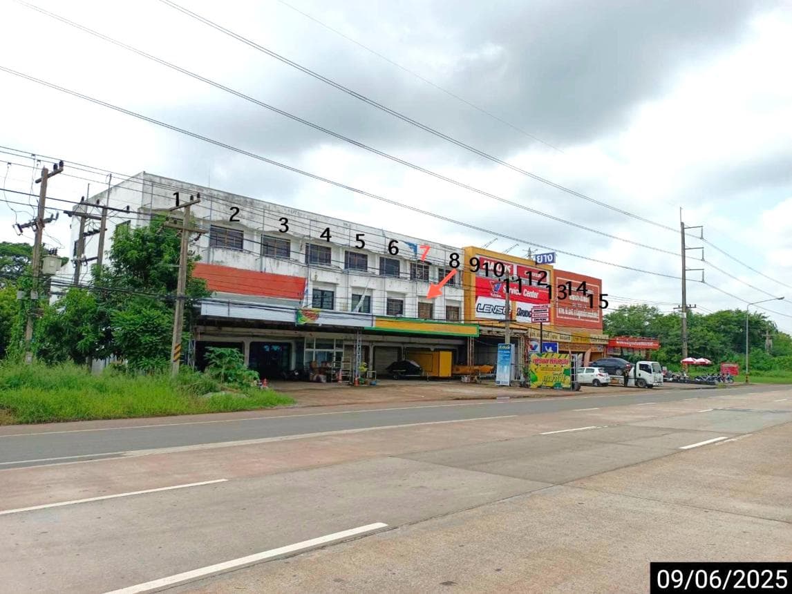 ขายอาคารพาณิชย์ กุดน้ำใส น้ำพอง ขอนแก่น 20 ตร.ว. พื้นที่ 176 ตร.ม. 3 ห้องนอน 3 ห้องน้ำ ทำเลค้าขาย ราคา 2.5 ล้าน