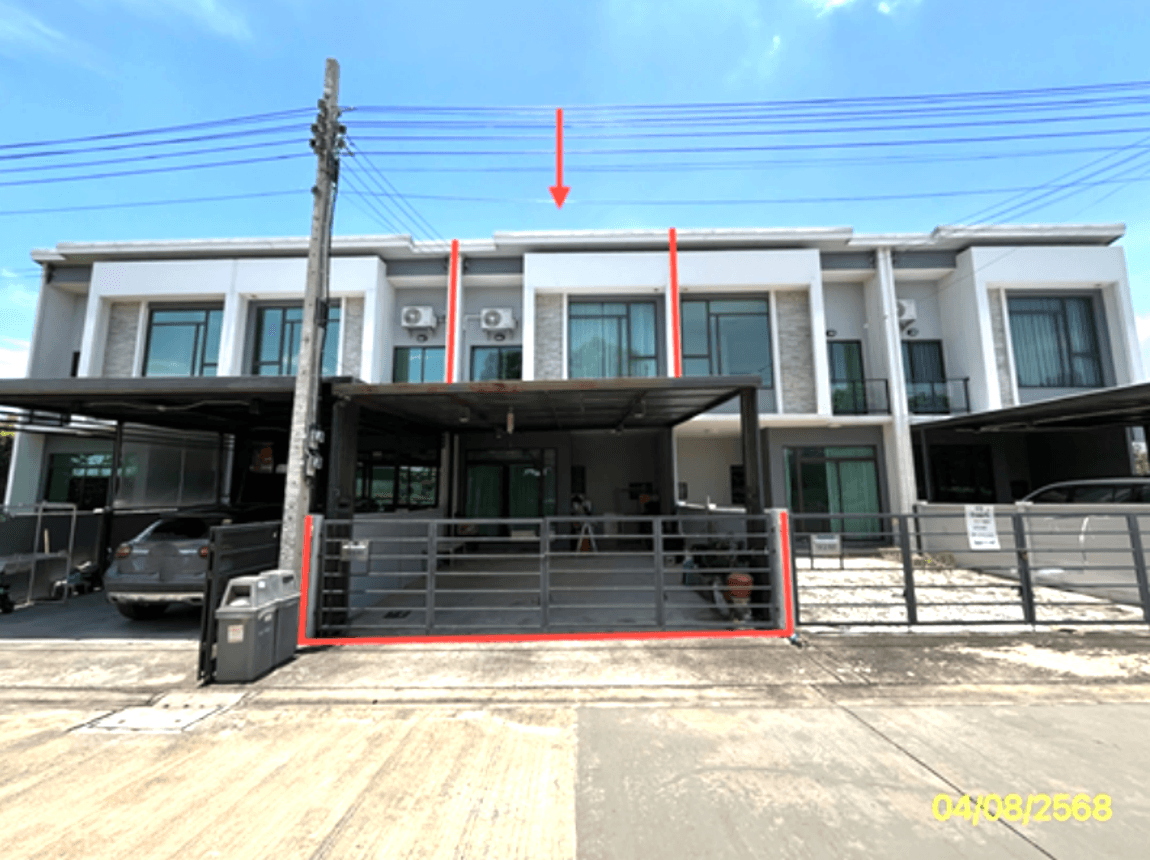 ขายทาวน์เฮ้าส์ พลีโน่ รามอินทรา-วงแหวน (Pleno Ramintra-Wongwaen) คลองสามวา 3 ห้องนอน พื้นที่กว้าง 115.5 ตร.ม. ทำเลดี ใกล้ทางด่วน - image 1