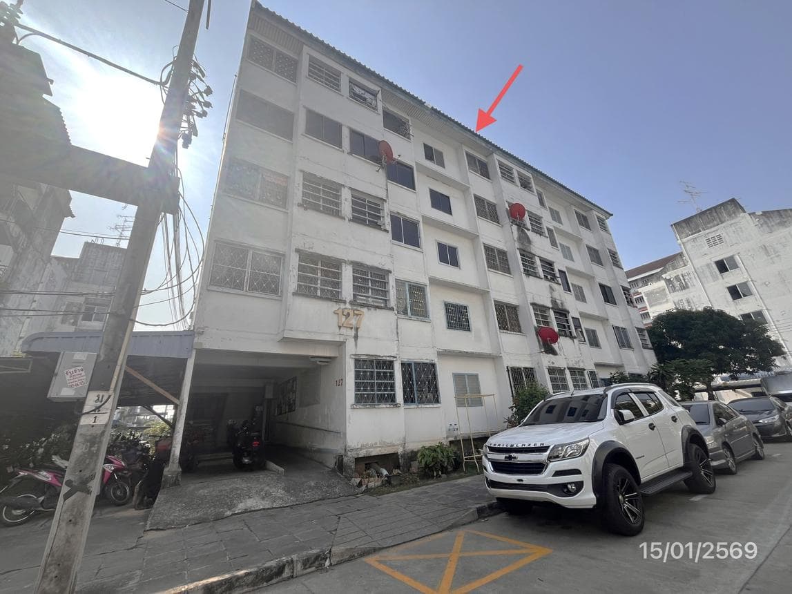 ขายคอนโด บ้านเอื้ออาทร บึงกุ่ม 6 (Baan Ua-Athon Bueng Kum 6) 1 ห้องนอน 33.25 ตร.ม. ทำเลคลองกุ่ม ราคาคุ้มค่า