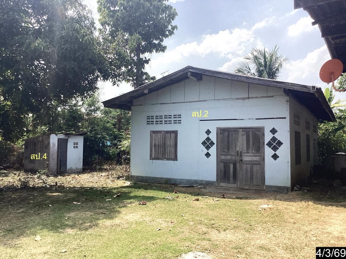 บ้านเดี่ยว สองชั้น กระสัง บุรีรัมย์ พื้นที่ใช้สอย 75 ตร.ม. บนเนื้อที่ 37 ตร.ว. ทำเลสงบราคาล้านต้นๆ