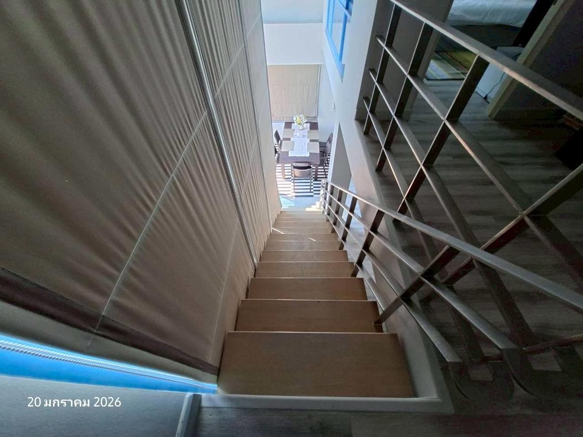 คอนโดหรูติดทะเล เดอะเครสท์ ซานโตรา หัวหิน 3 ห้องนอน ห้องใหญ่ 159.51 ตร.ม. บรรยากาศซานโตรินี