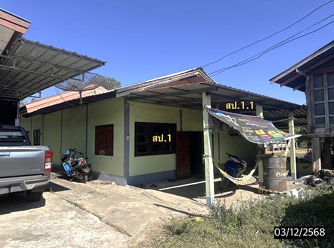 ขายบ้านเดี่ยว โพนทอง ร้อยเอ็ด พื้นที่ใช้สอยกว้าง 203.75 ตร.ม. ทำเลสว่าง บรรยากาศสงบ