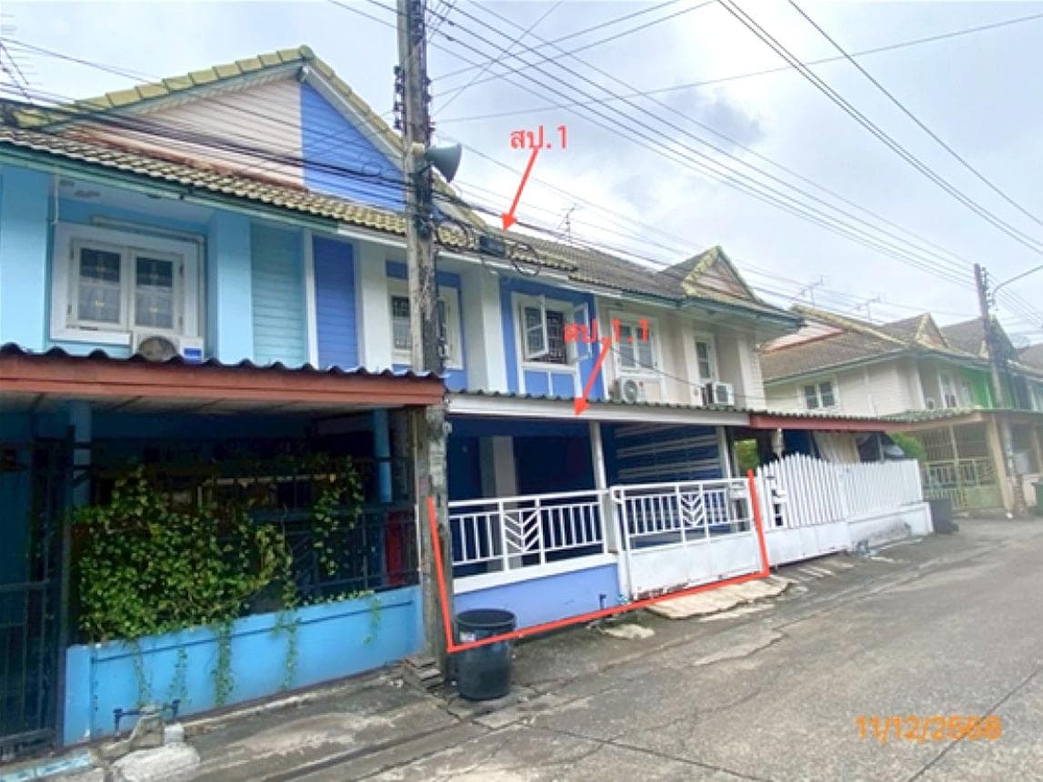 ขายทาวน์เฮ้าส์ พฤกษา บี (Pruksa B) รังสิต-คลอง 3 ปทุมธานี ทำเลดีพื้นที่กว้าง 3 ห้องนอน ราคาจับต้องง่าย