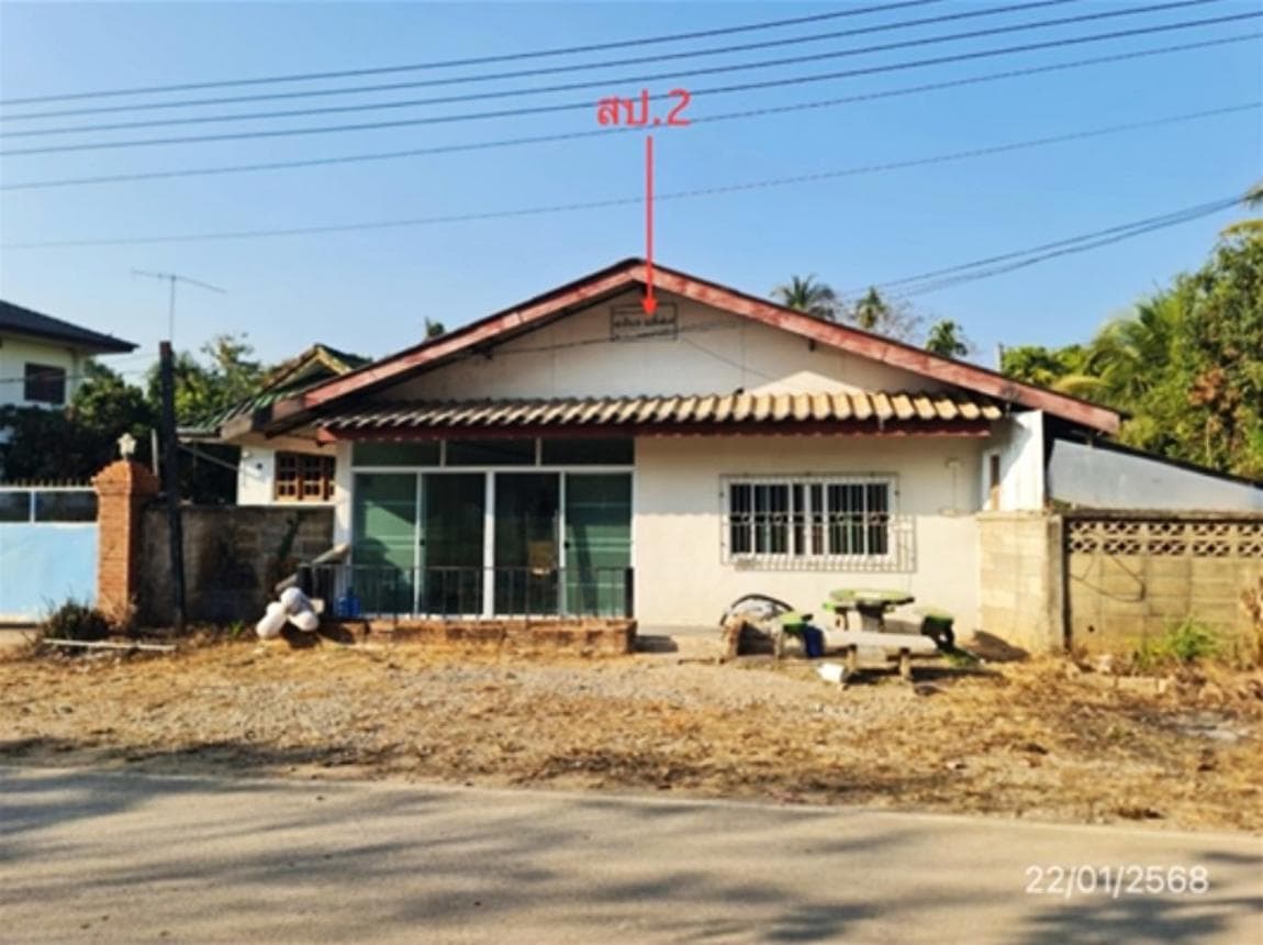 ขายบ้านเดี่ยว โป่งแพร่ แม่ลาว เชียงราย 3 ห้องนอน พื้นที่กว้างขวาง 97 ตร.ว. บรรยากาศสุดร่มรื่น