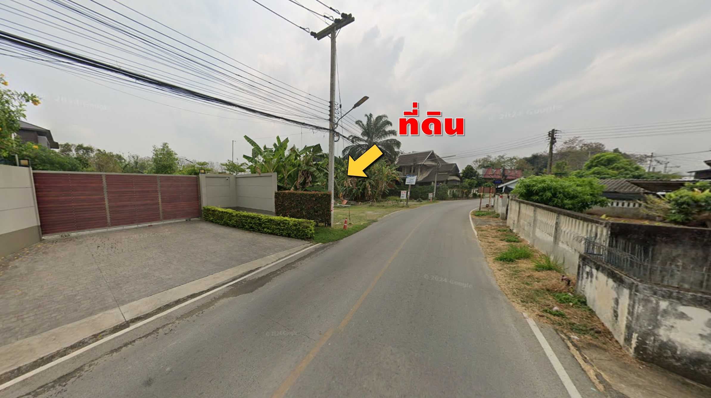 ขายที่ดินเปล่า ติดถนนบ้านแก้ว ซอย 19 อำเภอแม่ริม เชียงใหม่ 2-3-4 ไร่