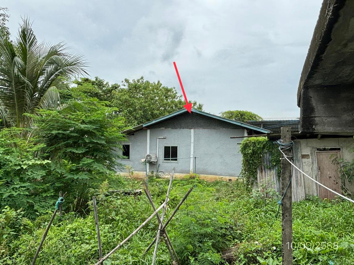 บ้านเดี่ยว ดอนชะเอม ท่ามะกา กาญจนบุรี 2 ห้องนอน 1 ห้องน้ำ พื้นที่ 108 ตร.ม. ทำเลสงบ บรรยากาศส่วนตัว ราคาไม่ถึงล้าน