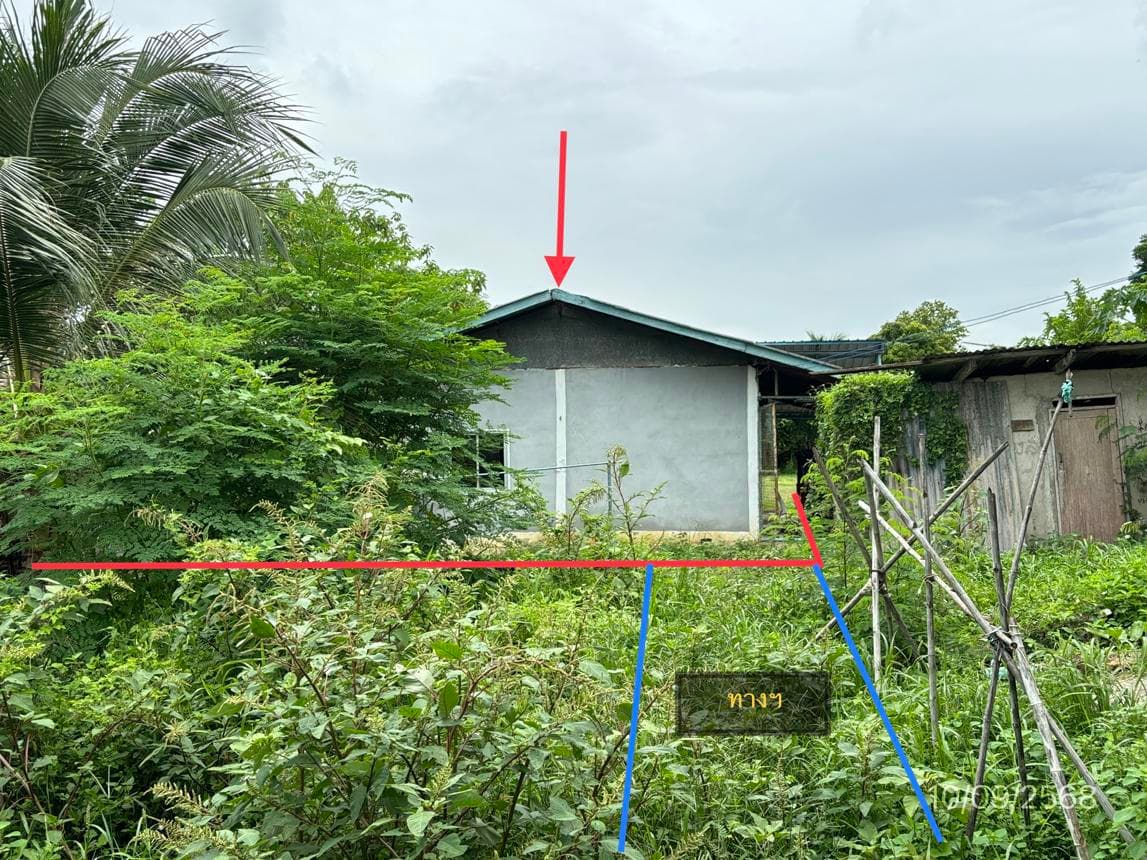 บ้านเดี่ยว ดอนชะเอม ท่ามะกา กาญจนบุรี 2 ห้องนอน 1 ห้องน้ำ พื้นที่ 108 ตร.ม. ทำเลสงบ บรรยากาศส่วนตัว ราคาไม่ถึงล้าน