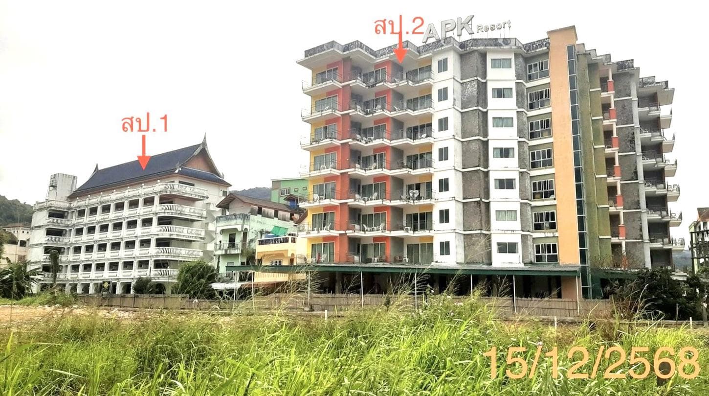 ขายโรงแรม ป่าตอง กะทู้ ภูเก็ต พื้นที่ 97 ตร.ว. พื้นที่ใช้สอย 2666 ตร.ม. 45 ห้องนอน 46 ห้องน้ำ