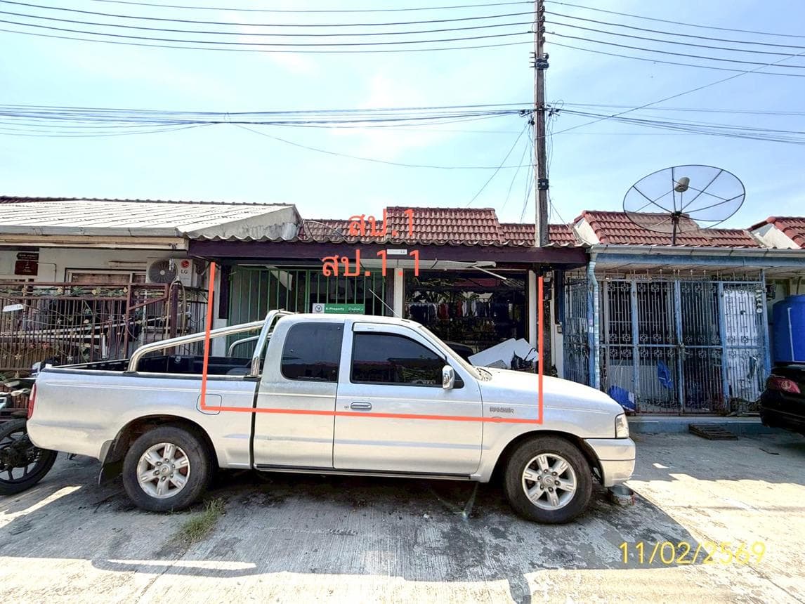 ขายทาวน์เฮ้าส์ หมู่บ้านเรือนสุข 2 รังสิต-คลอง 9 ปทุมธานี ราคาถูก ทำเลดี เหมาะพักอาศัยและลงทุน