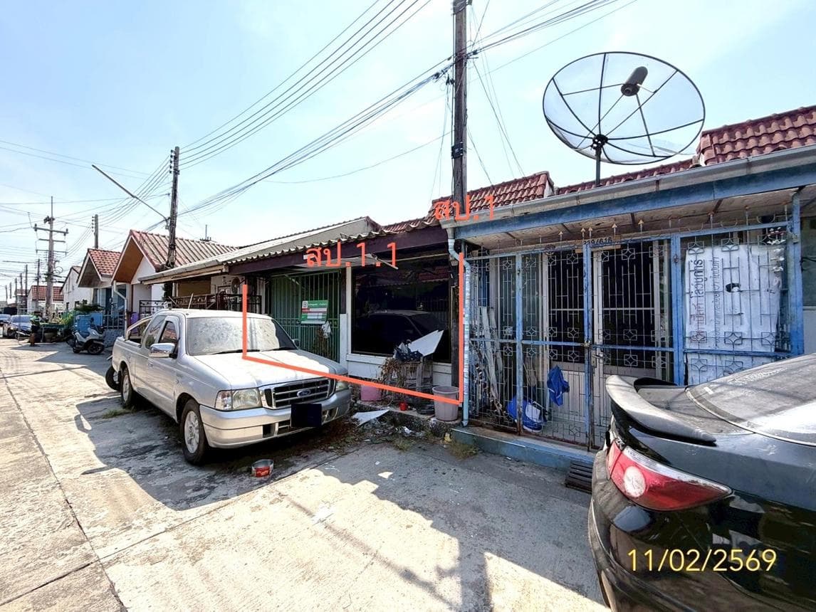 ขายทาวน์เฮ้าส์ หมู่บ้านเรือนสุข 2 รังสิต-คลอง 9 ปทุมธานี ราคาถูก ทำเลดี เหมาะพักอาศัยและลงทุน