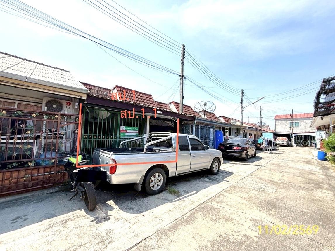 ขายทาวน์เฮ้าส์ หมู่บ้านเรือนสุข 2 รังสิต-คลอง 9 ปทุมธานี ราคาถูก ทำเลดี เหมาะพักอาศัยและลงทุน