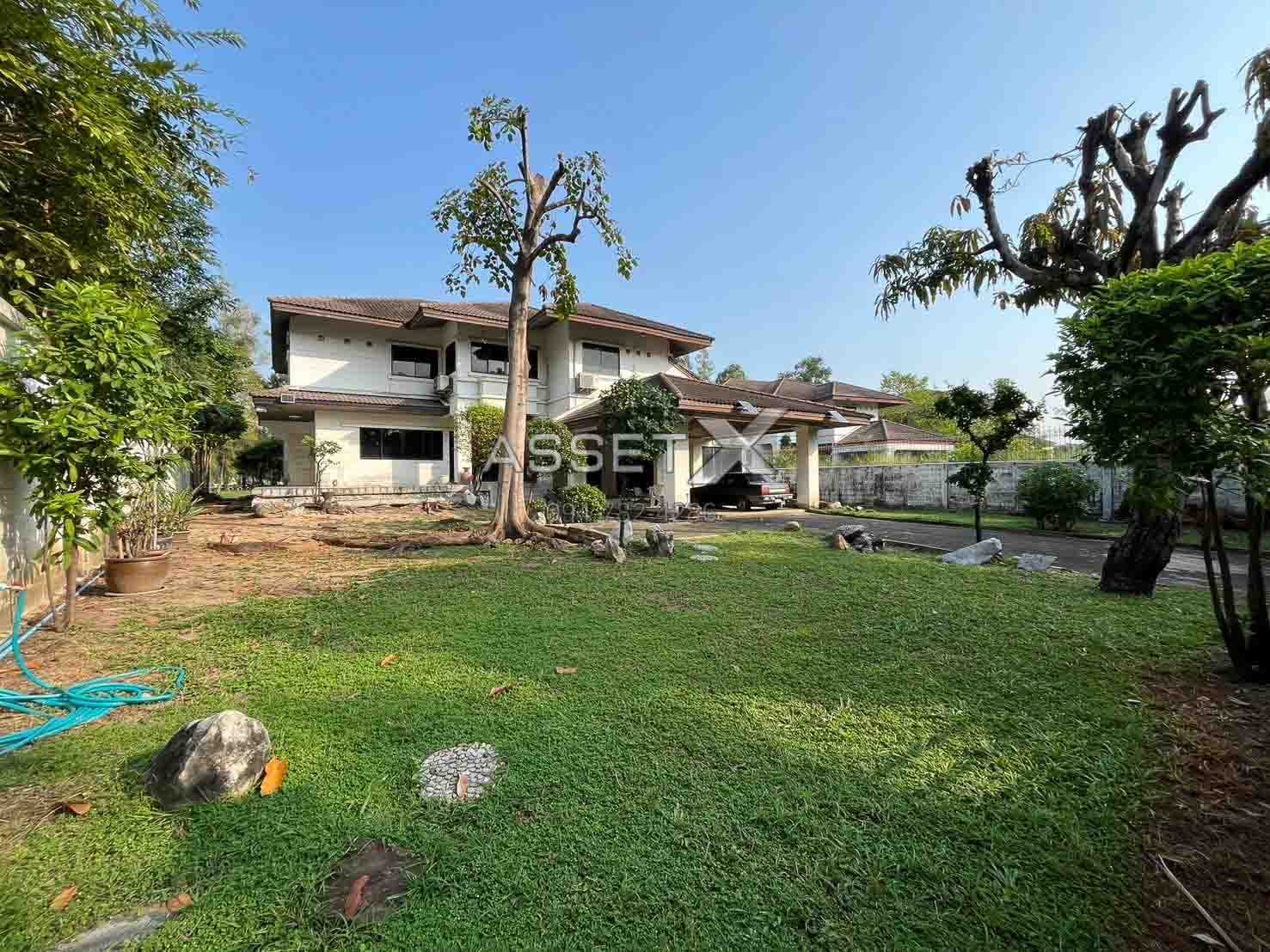 ขายถูก บ้านเดี่ยว ม.เมืองเอก 242 ตรว. โครงการ 4 ปทุมธานี บ้านใหญ่ ติดแม่น้ำ 2 ชั้น