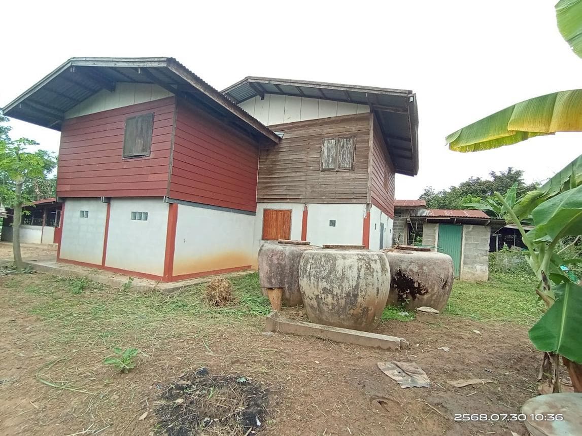 ขายบ้านเดี่ยว พื้นที่ใช้สอยกว้าง 297.5 ตร.ม. ทำเลสงบ โนนแหลมทอง สหัสขันธ์ กาฬสินธุ์