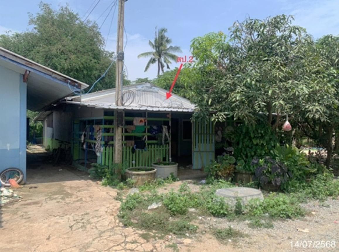 บ้านเดี่ยว เดิมบางนางบวช สุพรรณบุรี พื้นที่ใช้สอยกว้างขวาง 214 ตร.ม. ทำเลโคกช้าง บรรยากาศส่วนตัว