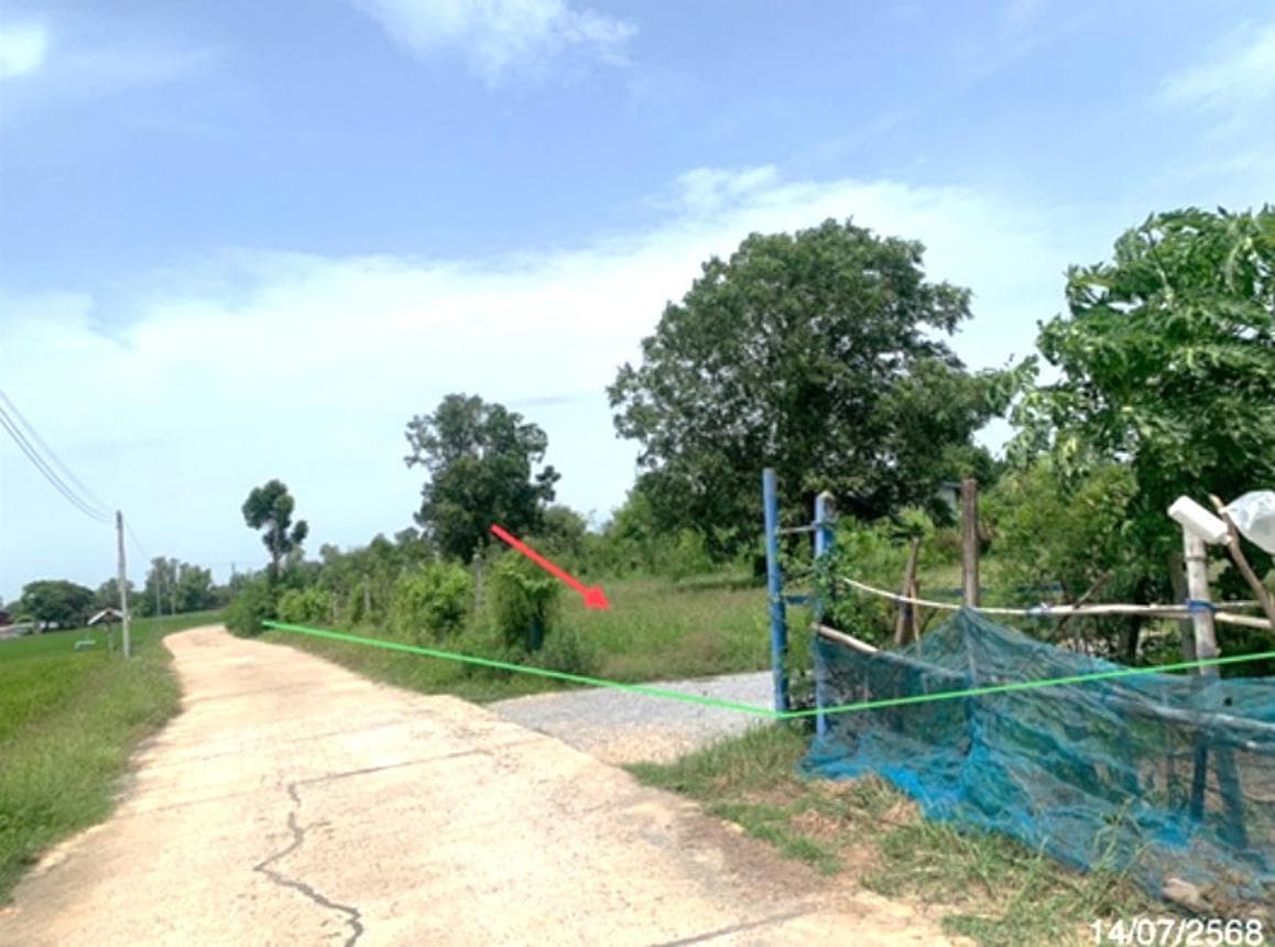 บ้านเดี่ยว เดิมบางนางบวช สุพรรณบุรี พื้นที่ใช้สอยกว้างขวาง 214 ตร.ม. ทำเลโคกช้าง บรรยากาศส่วนตัว