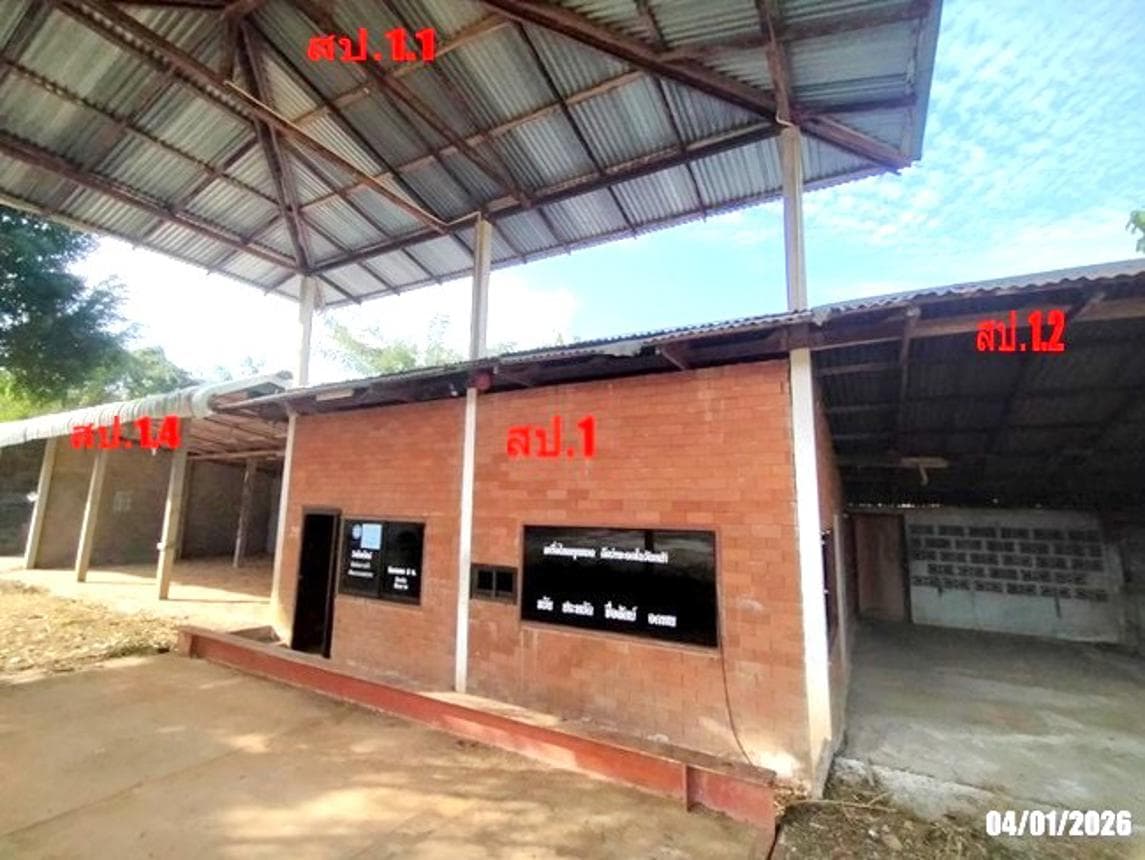 ขายโกดังคลังสินค้าหลังใหญ่ 4 ห้องนอน ทำเลดี ศักยภาพสูงย่านคมนาคม อำเภอปากชม เลย เหมาะทำโรงงานและจุดกระจายสินค้า