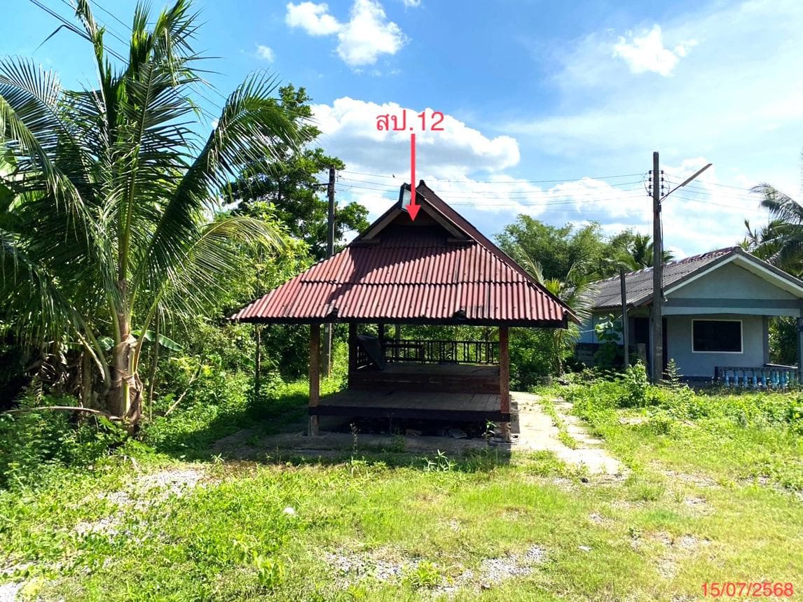 ขายบ้านเดี่ยว สะเดา สงขลา ทำเลปริก เนื้อที่ 82 ตร.ว. พื้นที่ใช้สอย 494 ตร.ม. 1 ห้องนอน 1 ห้องน้ำ สภาพดี พร้อมอยู่