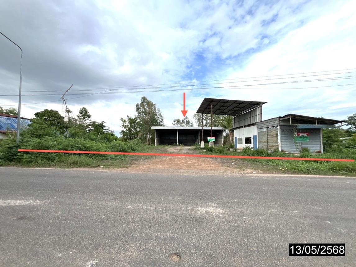โกดัง พื้นที่ 396 ตร.ม. ทำเลศักยภาพ เขาพระนอน ยางตลาด กาฬสินธุ์