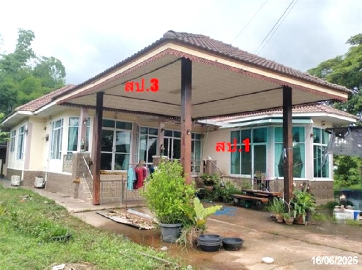 ขายบ้านเดี่ยวหลังใหญ่ บึงโขงหลง บึงกาฬ พื้นที่กว่า 234 ตร.ม. ทำเลสงบ เป็นส่วนตัว
