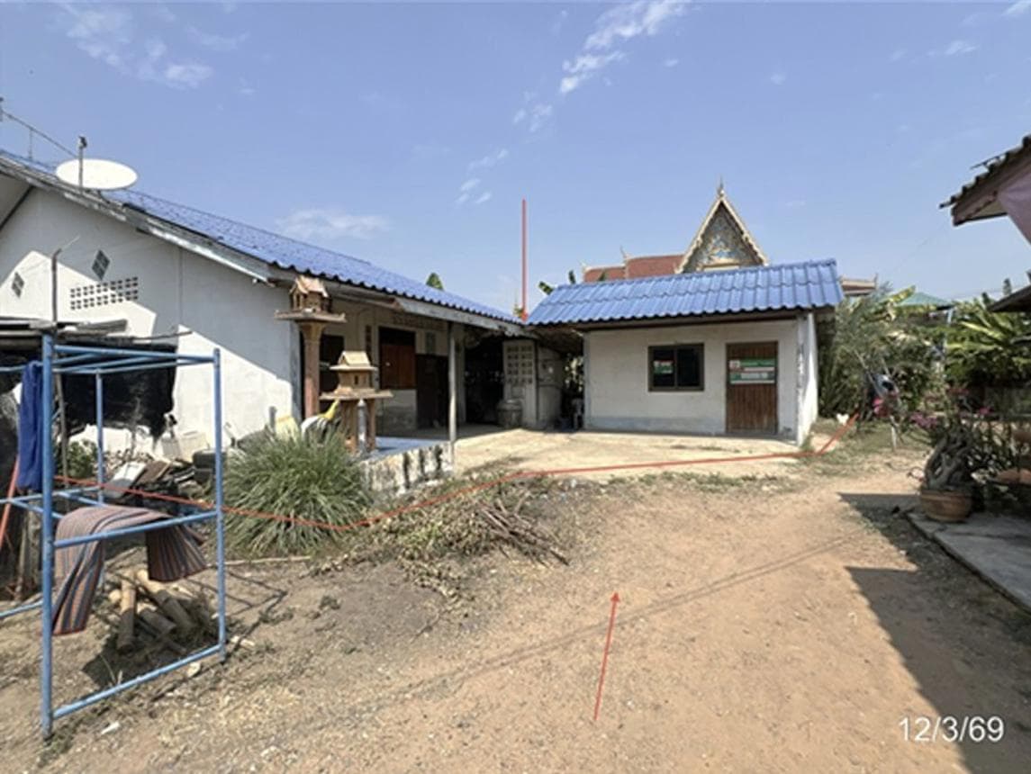 บ้านเดี่ยวทำเลศักยภาพ บ้านเชี่ยน หันคา ชัยนาท พื้นที่ใช้สอย 96 ตร.ม.