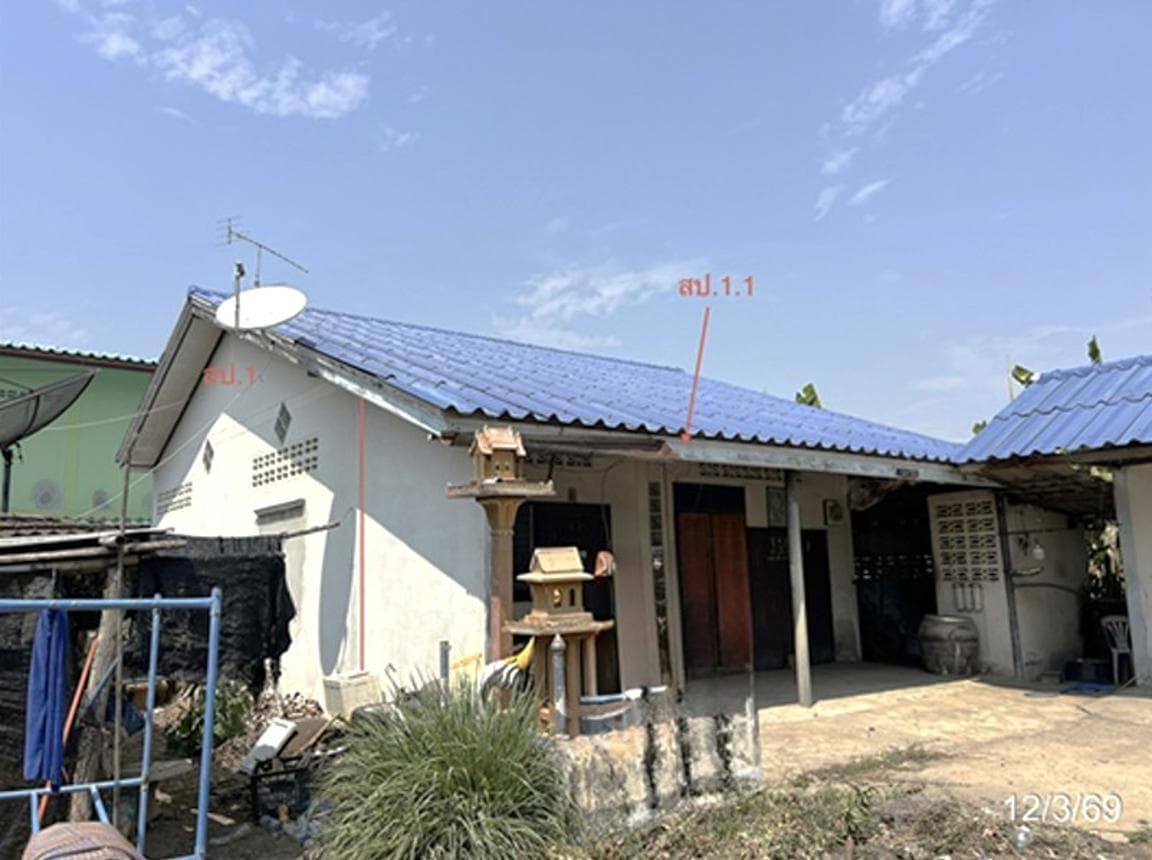 บ้านเดี่ยวทำเลศักยภาพ บ้านเชี่ยน หันคา ชัยนาท พื้นที่ใช้สอย 96 ตร.ม.