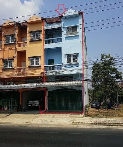 อาคารพาณิชย์ บ้านโป่ง-ราชบุรี