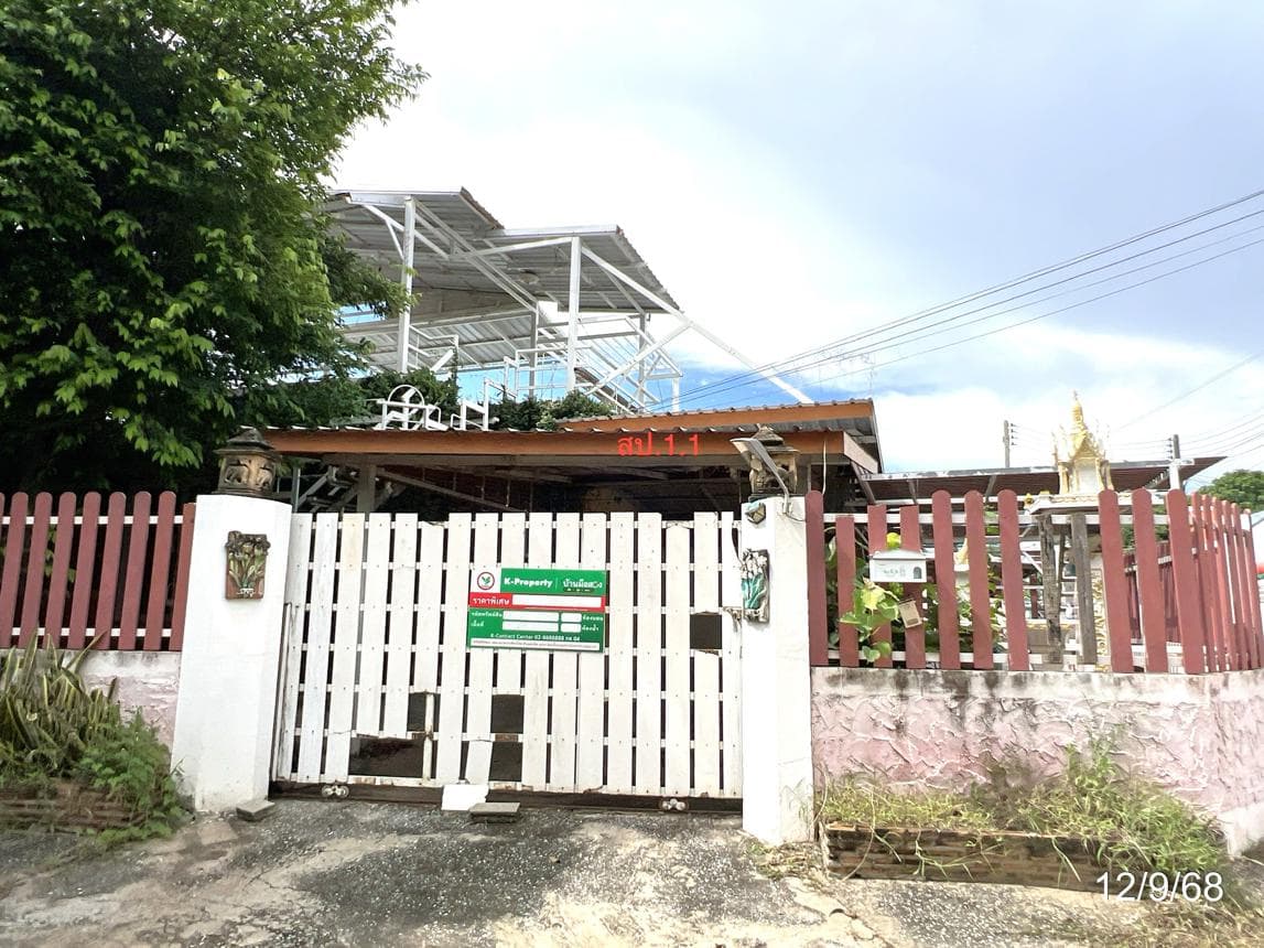 บ้านเดี่ยว หนองกลับ หนองบัว นครสวรรค์ 1 ห้องนอน 1 ห้องน้ำ พื้นที่ 162.5 ตร.ม. บนที่ดิน 52 ตร.ว. ราคาคุ้มค่า