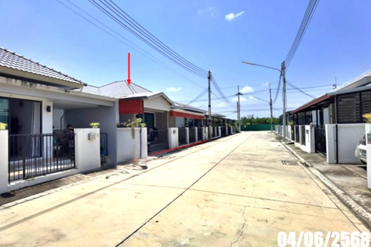 บ้านเดี่ยว มายกรีน แอท พานทอง-อมตะ (My Green) 2 ห้องนอน 2 ห้องน้ำ ทำเลใกล้พานทอง-พนัสนิคม พื้นที่ 36.2 ตร.ว.