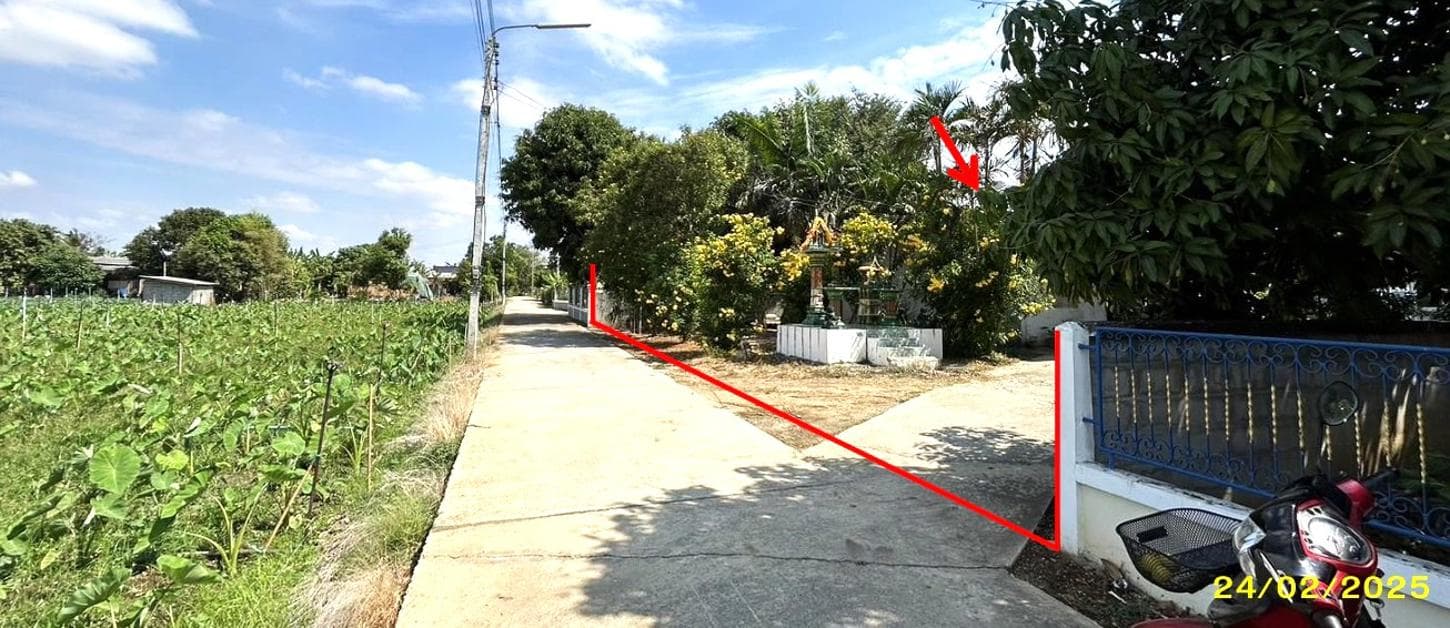 ขายบ้านเดี่ยว ทุ่งทอง ท่าม่วง กาญจนบุรี พื้นที่ใช้สอย 118.5 ตร.ม. ทำเลสงบ