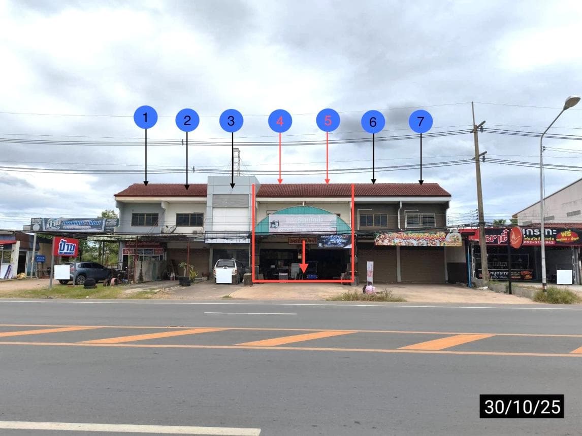 ขายอาคารพาณิชย์ หนองโก กระนวน ขอนแก่น 4 ห้องนอน พื้นที่ใช้สอย 344 ตร.ม.