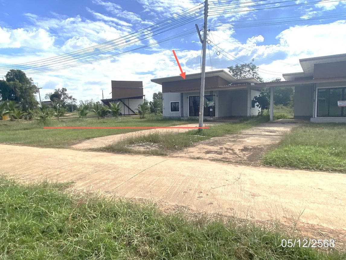 บ้านเดี่ยว เกิ้ง เมืองมหาสารคาม 2 ห้องนอน 112 ตร.ม. บนที่ดิน 45.8 ตร.ว. ทำเลสงบน่าอยู่ ใกล้ตัวเมือง