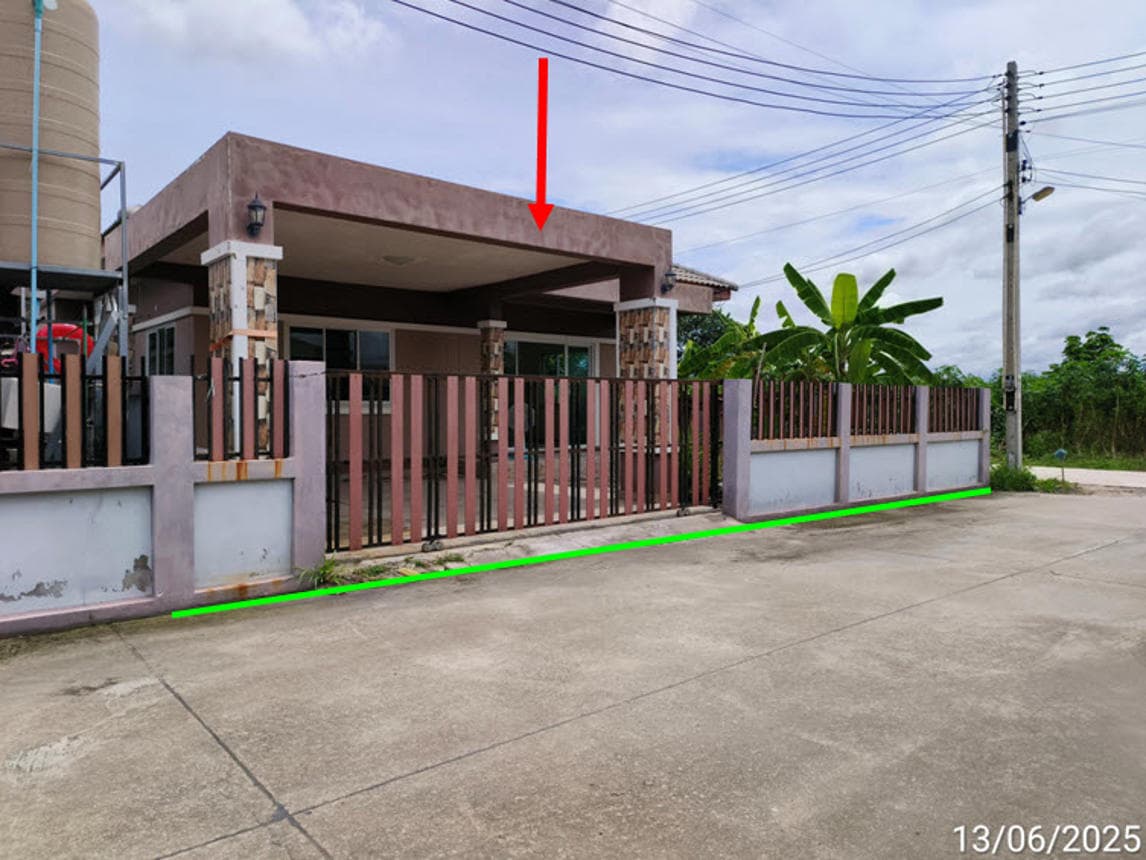 บ้านเดี่ยว พนานิคม นิคมพัฒนา ระยอง 3 ห้องนอน 2 ห้องน้ำ พื้นที่ดินกว้าง 55 ตร.ว. ทำเลดีราคาคุ้มค่า