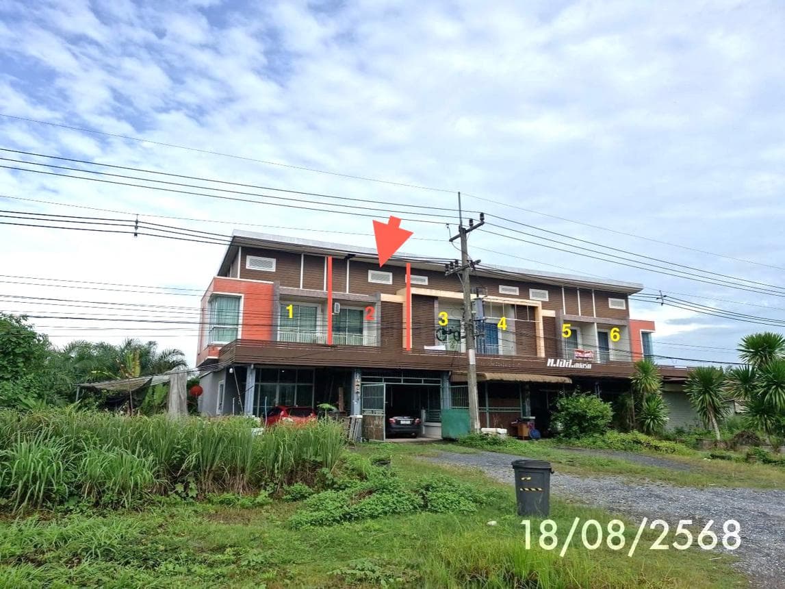ขายอาคารพาณิชย์ นาบอน นครศรีธรรมราช 2 ห้องนอน 3 ห้องน้ำ พื้นที่กว้าง 184.5 ตร.ม. ทำเลธุรกิจ ราคาเข้าถึงง่าย