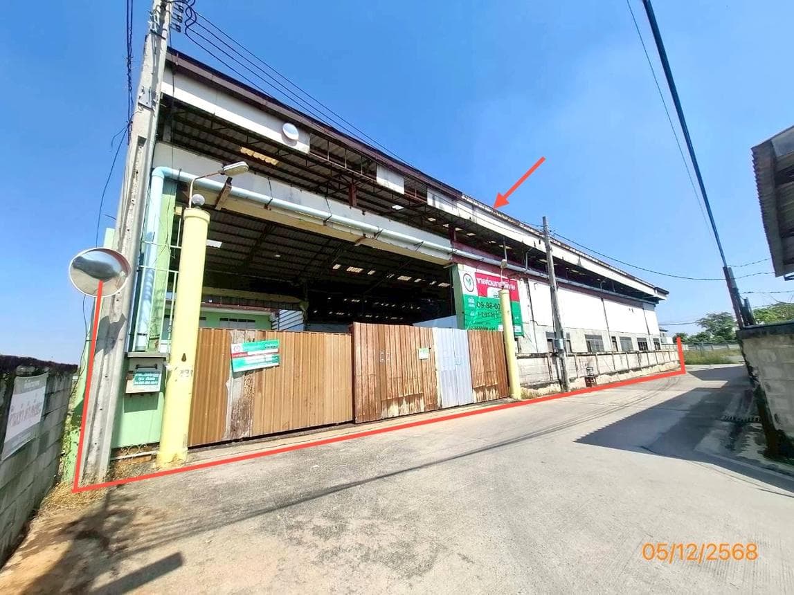 ขายอาคารโรงงาน บางปลา บางพลี สมุทรปราการ พื้นที่ 91 ตร.ว. พื้นที่ใช้สอย 2234 ตร.ม.