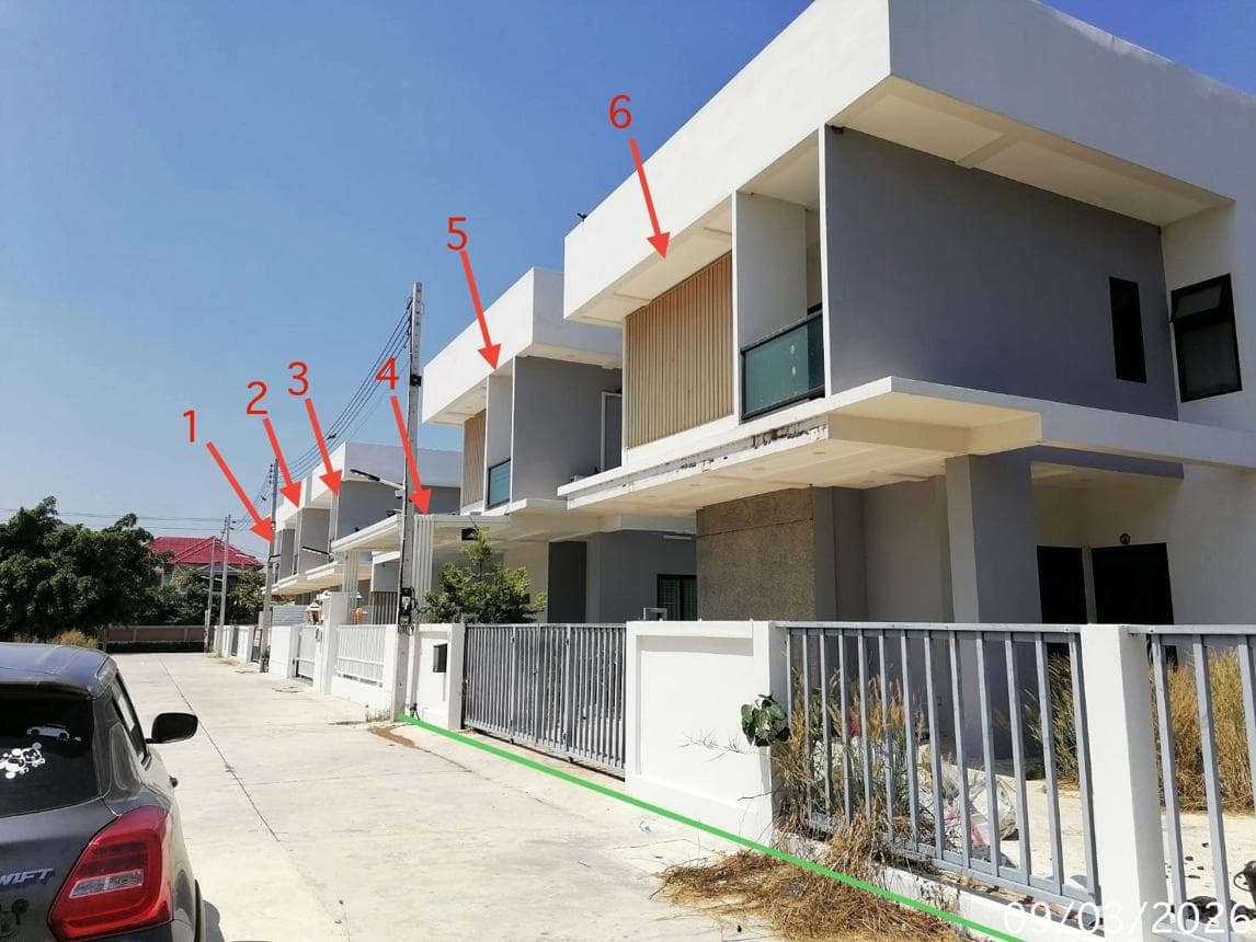 บ้านเดี่ยว เจ้าเจ็ด เสนา พระนครศรีอยุธยา 4 ห้องนอน 3 ห้องน้ำ พื้นที่กว้าง 155.7 ตร.ม. บนเนื้อที่ 74.1 ตร.ว. ทำเลสงบราคา 4 ล้านต้นๆ