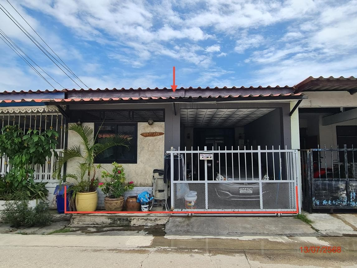 ทาวน์โฮม พฤกษา 3 (Pruksa 3) บางบัวทอง นนทบุรี 2 ห้องนอน ล้านต้นๆ ผ่อนสบายกว่าเช่า - image 1
